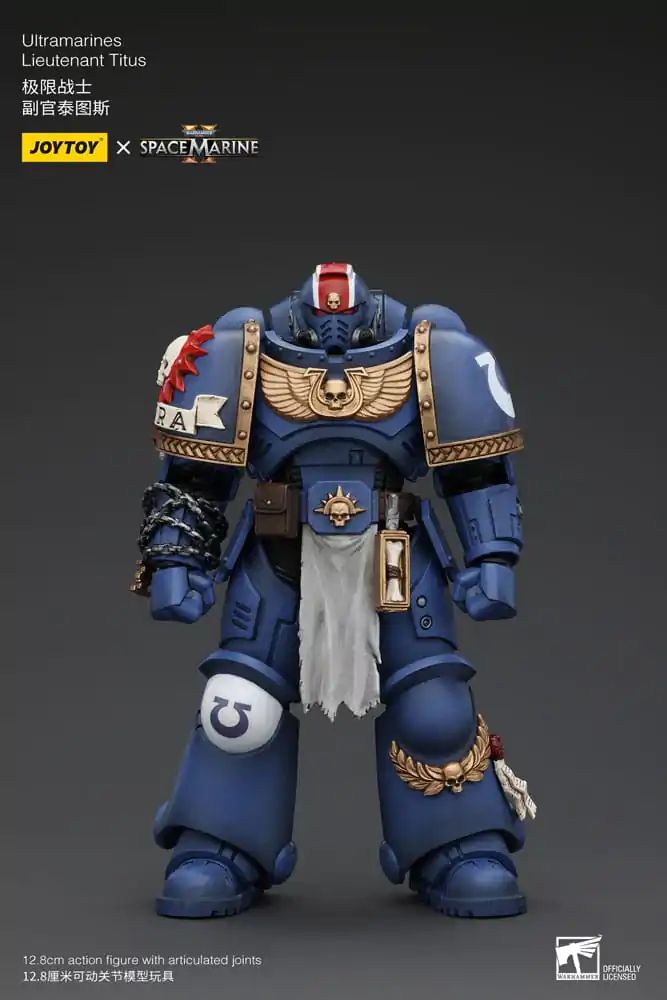 Warhammer 40k Figurka Akcji 1/18 Ultramarines Porucznik Titus 13 cm zdjęcie produktu