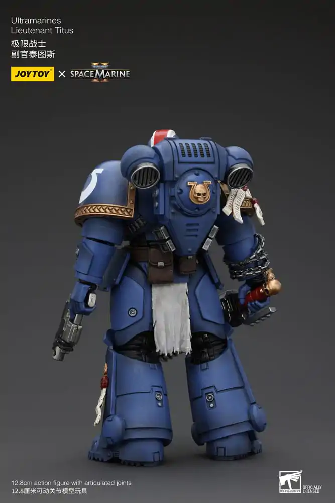 Warhammer 40k Figurka Akcji 1/18 Ultramarines Porucznik Titus 13 cm zdjęcie produktu