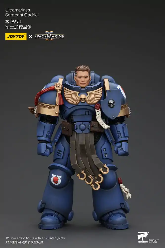 Figurka akcji Warhammer 40k 1/18 Ultramarines Sierżant Gadriel 13 cm zdjęcie produktu