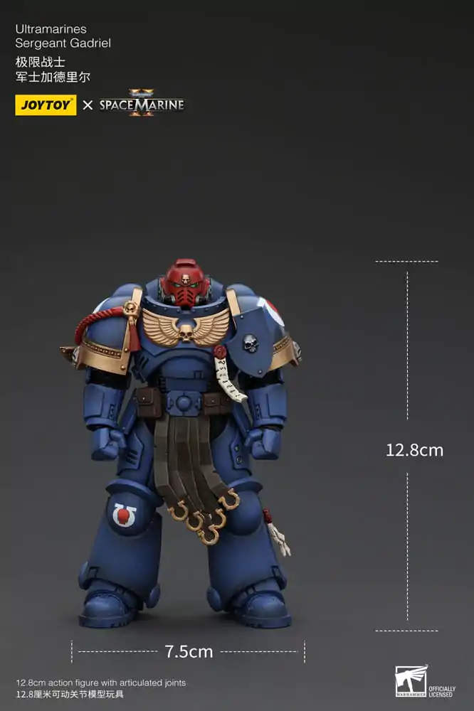 Figurka akcji Warhammer 40k 1/18 Ultramarines Sierżant Gadriel 13 cm zdjęcie produktu