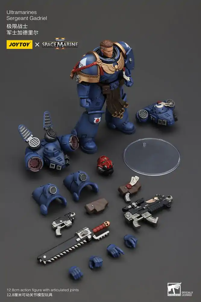 Figurka akcji Warhammer 40k 1/18 Ultramarines Sierżant Gadriel 13 cm zdjęcie produktu