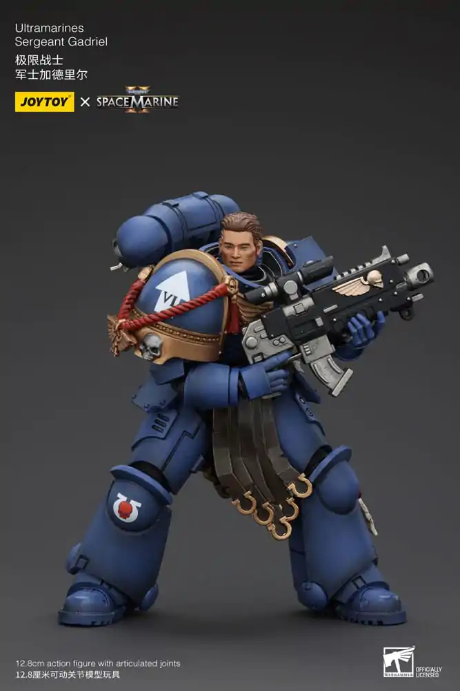 Figurka akcji Warhammer 40k 1/18 Ultramarines Sierżant Gadriel 13 cm zdjęcie produktu