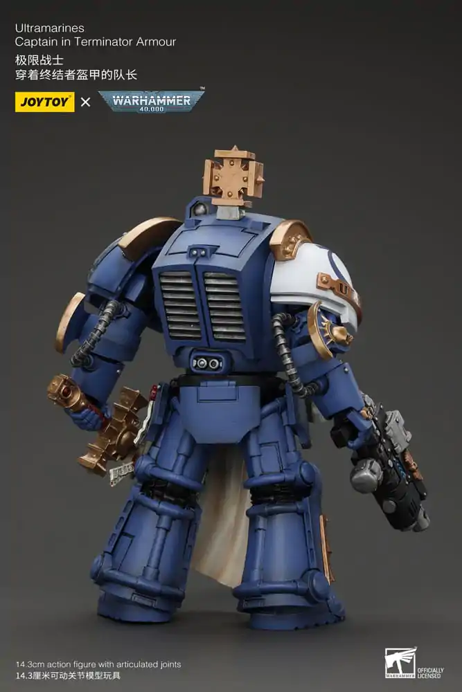 Warhammer 40k Figurka Akcji 1/18 Ultramarines Captain In Terminator Armour 14 cm zdjęcie produktu