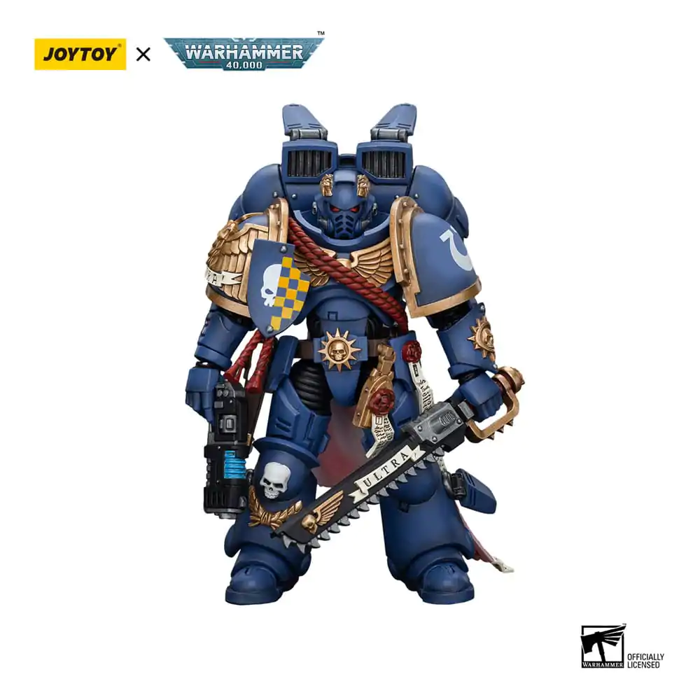 Warhammer 40k Figurka Akcji 1/18 Ultramarines Captain z Jump Packiem 12 cm zdjęcie produktu