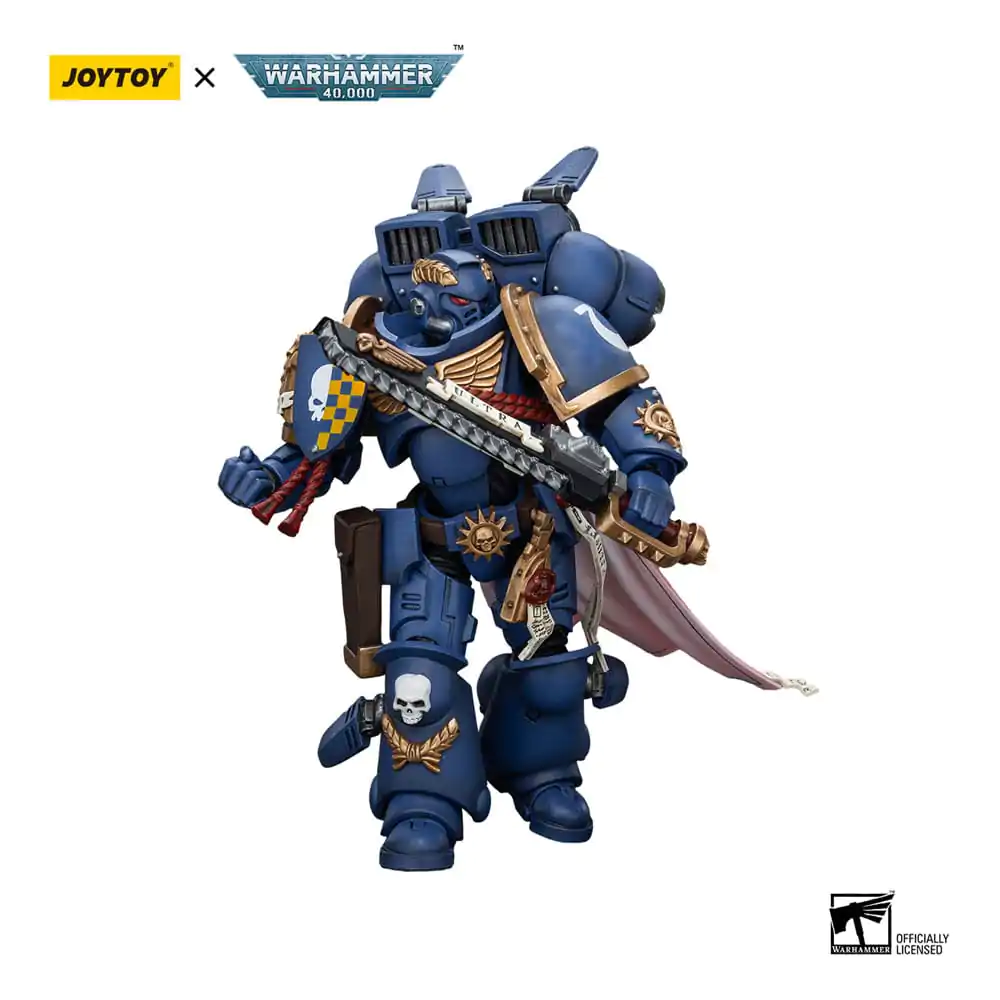 Warhammer 40k Figurka Akcji 1/18 Ultramarines Captain z Jump Packiem 12 cm zdjęcie produktu