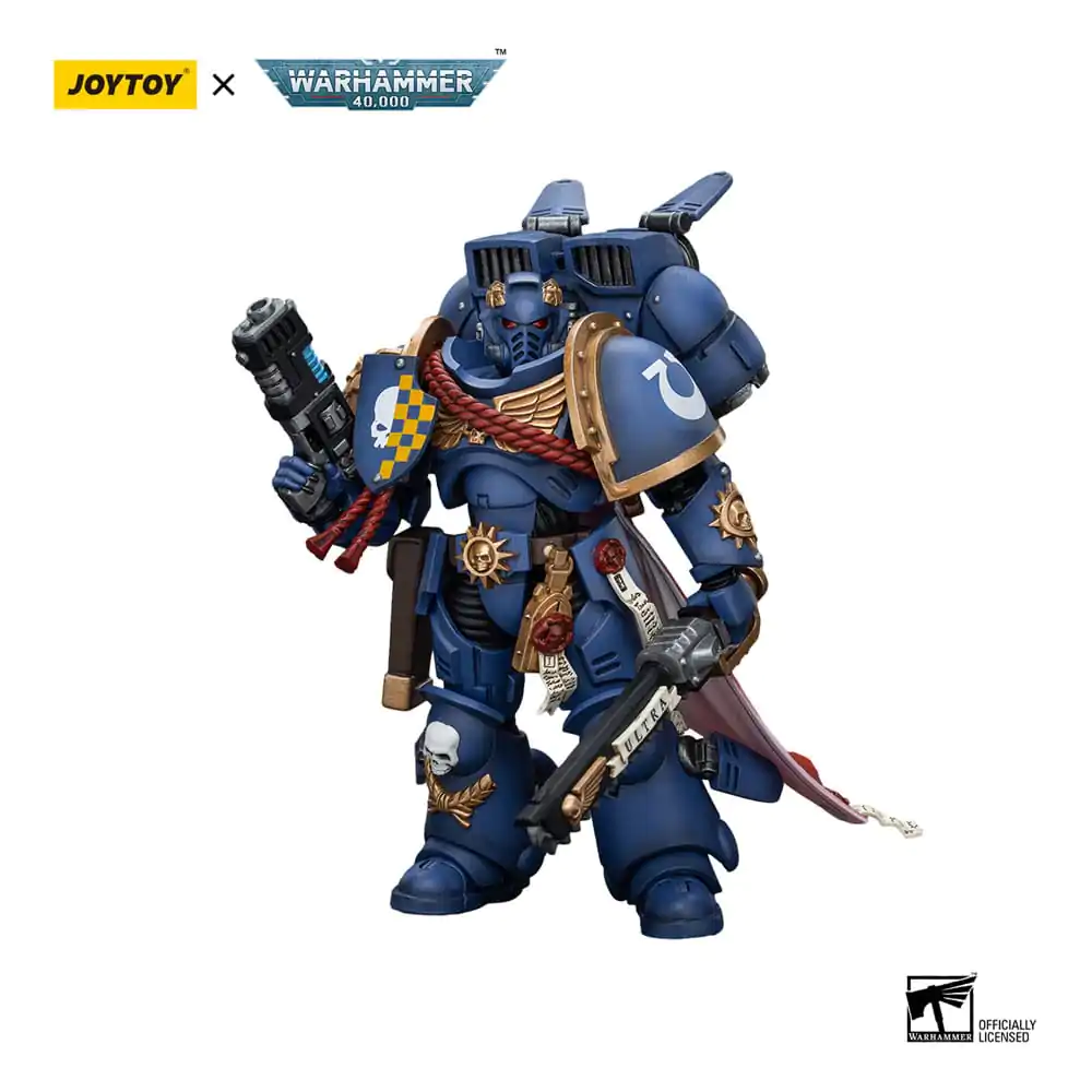 Warhammer 40k Figurka Akcji 1/18 Ultramarines Captain z Jump Packiem 12 cm zdjęcie produktu