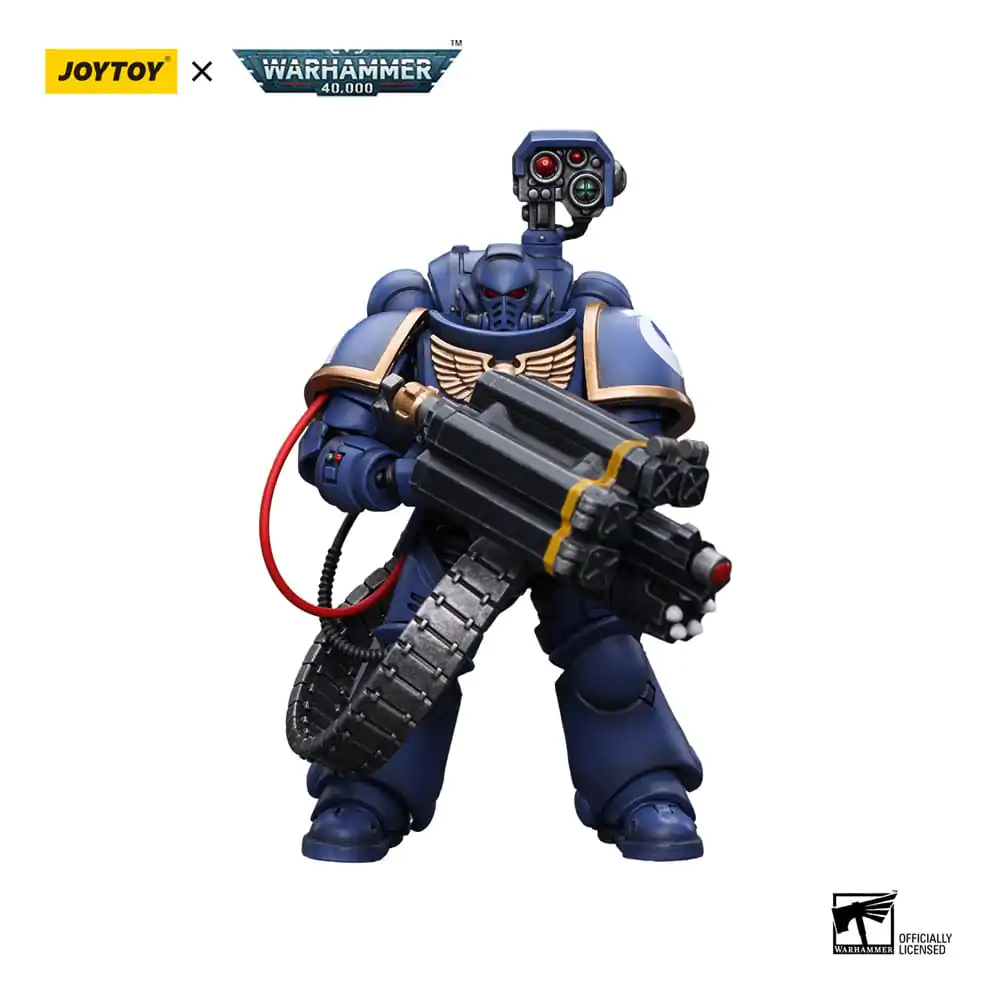 Warhammer 40k Figurka Akcji 1/18 Ultramarines Desolation Marine z Castellan Launcher (Superfrag) 12 cm zdjęcie produktu