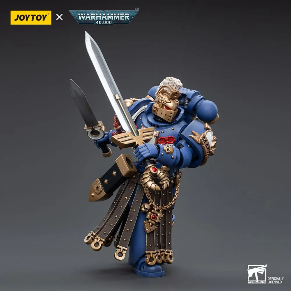 Warhammer 40k Figurka Akcji 1/18 Ultramarines Honour Guard Chapter Champion 12 cm zdjęcie produktu