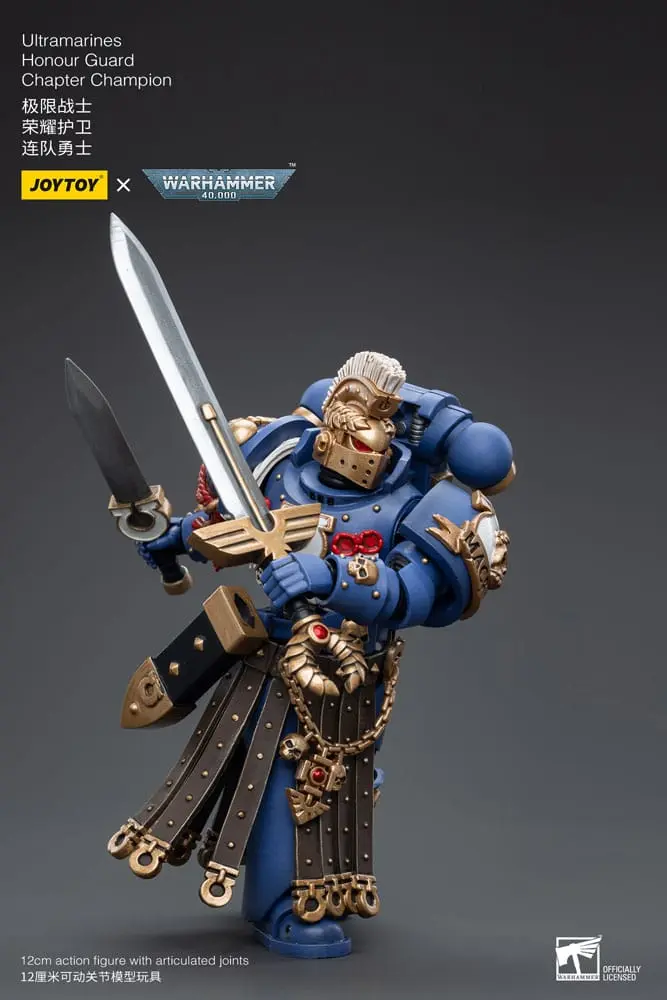 Warhammer 40k Figurka Akcji 1/18 Ultramarines Honour Guard Chapter Champion 12 cm zdjęcie produktu