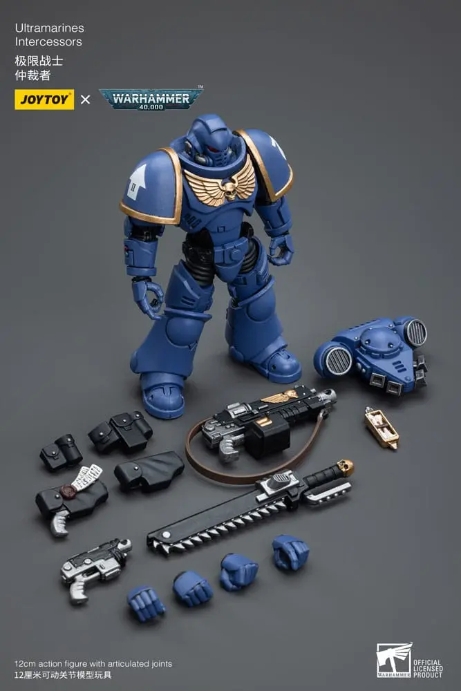 Warhammer 40k Figurka Akcji 1/18 Ultramarines Intercessors 12 cm zdjęcie produktu