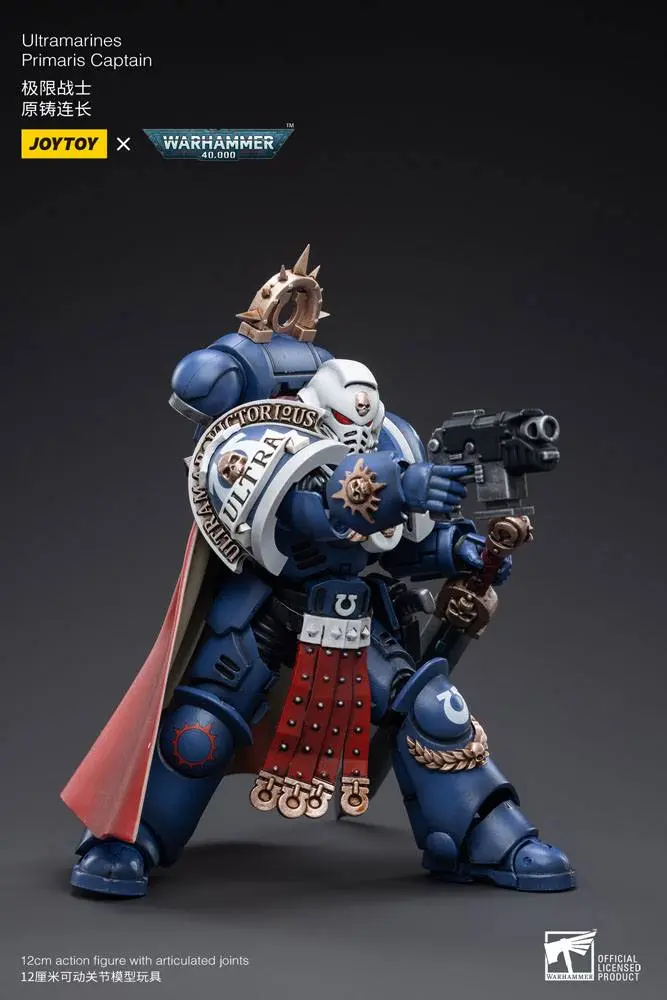Warhammer 40k Figurka Akcji 1/18 Ultramarines Primaris Captain 12 cm zdjęcie produktu