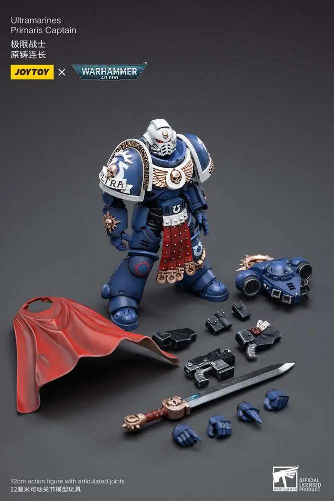 Warhammer 40k Figurka Akcji 1/18 Ultramarines Primaris Captain 12 cm zdjęcie produktu