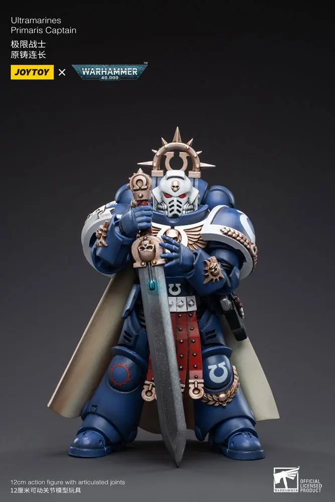 Warhammer 40k Figurka Akcji 1/18 Ultramarines Primaris Captain 12 cm zdjęcie produktu