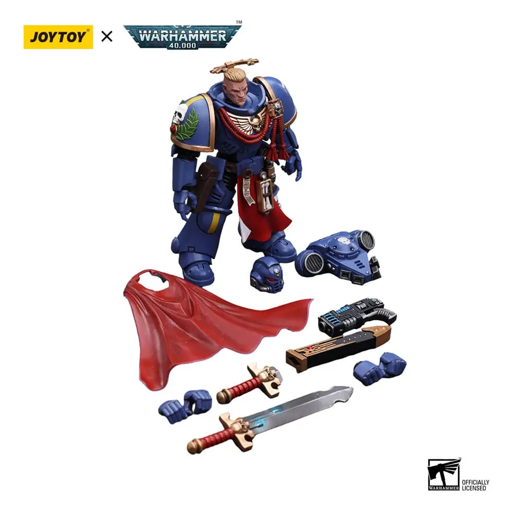 Warhammer 40k Figurka Akcji 1/18 Ultramarines Primaris Captain z Power Sword i Plasma Pistol 12 cm zdjęcie produktu