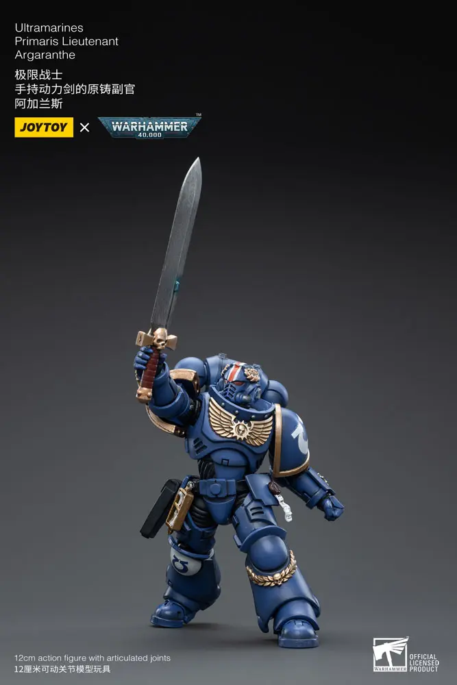 Warhammer 40k Figurka Akcji 1/18 Ultramarines Primaris Porucznik Argaranthe 12 cm zdjęcie produktu