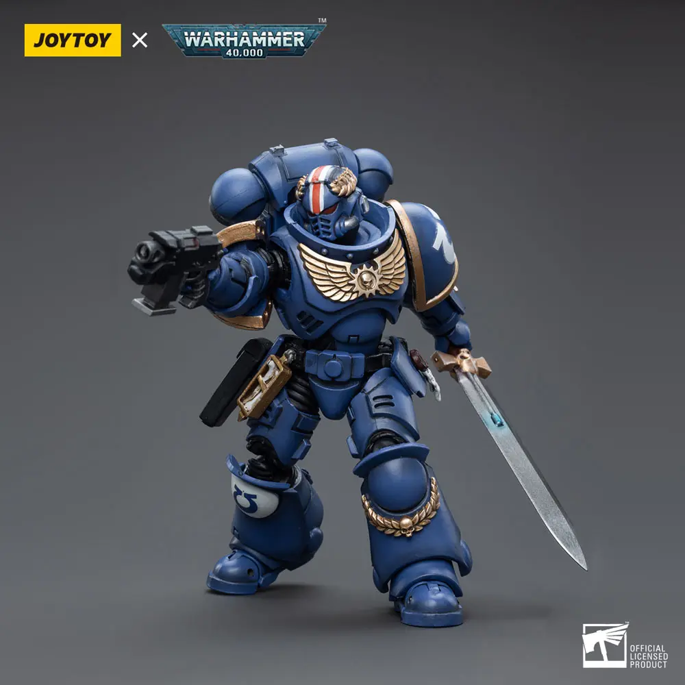 Warhammer 40k Figurka Akcji 1/18 Ultramarines Primaris Porucznik Argaranthe 12 cm zdjęcie produktu