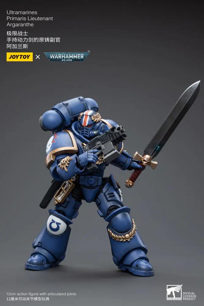 Warhammer 40k Figurka Akcji 1/18 Ultramarines Primaris Porucznik Argaranthe 12 cm zdjęcie produktu