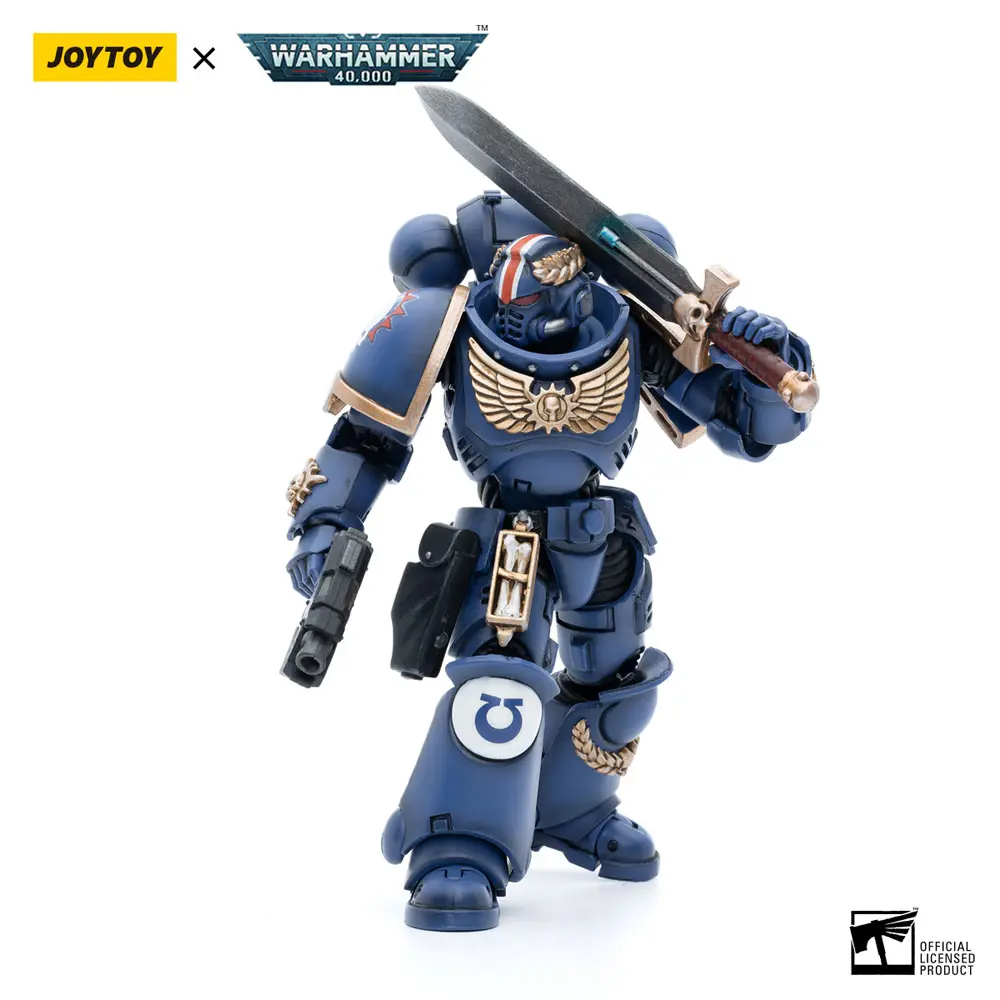 Warhammer 40k Figurka Akcji 1/18 Ultramarines Primaris Porucznik Argaranthe 12 cm zdjęcie produktu