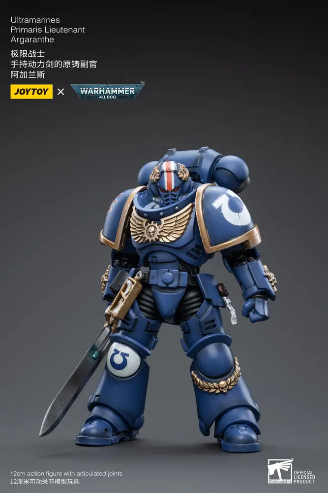 Warhammer 40k Figurka Akcji 1/18 Ultramarines Primaris Porucznik Argaranthe 12 cm zdjęcie produktu