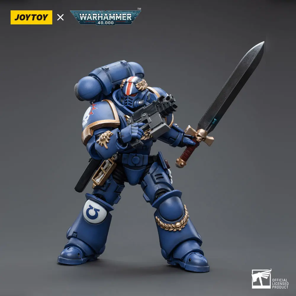 Warhammer 40k Figurka Akcji 1/18 Ultramarines Primaris Porucznik Argaranthe 12 cm zdjęcie produktu