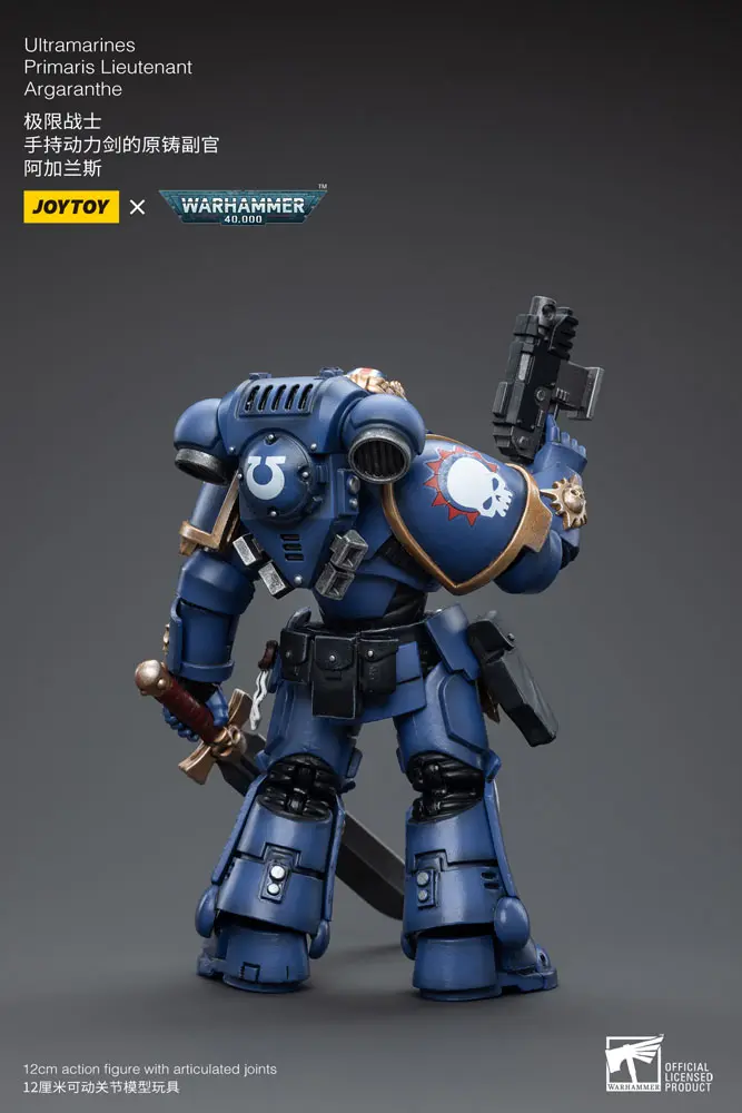 Warhammer 40k Figurka Akcji 1/18 Ultramarines Primaris Porucznik Argaranthe 12 cm zdjęcie produktu