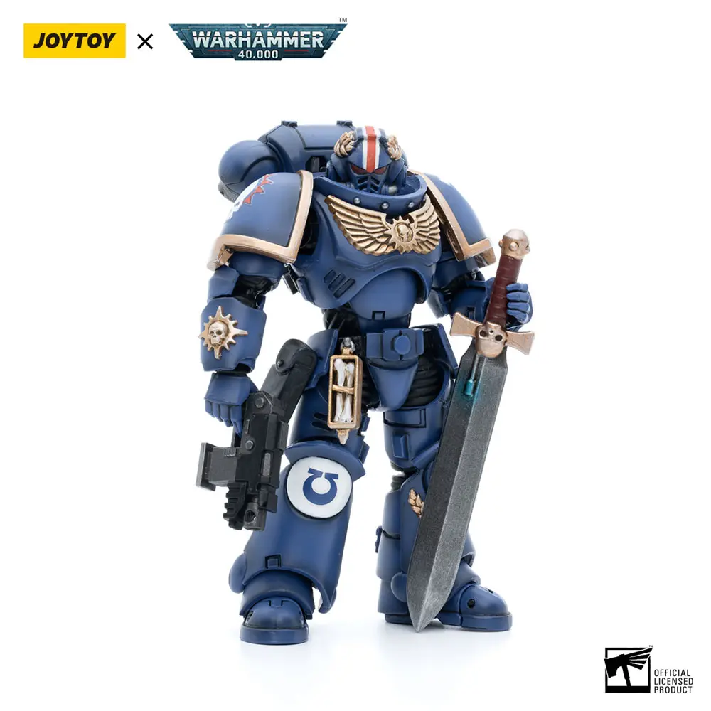 Warhammer 40k Figurka Akcji 1/18 Ultramarines Primaris Porucznik Argaranthe 12 cm zdjęcie produktu