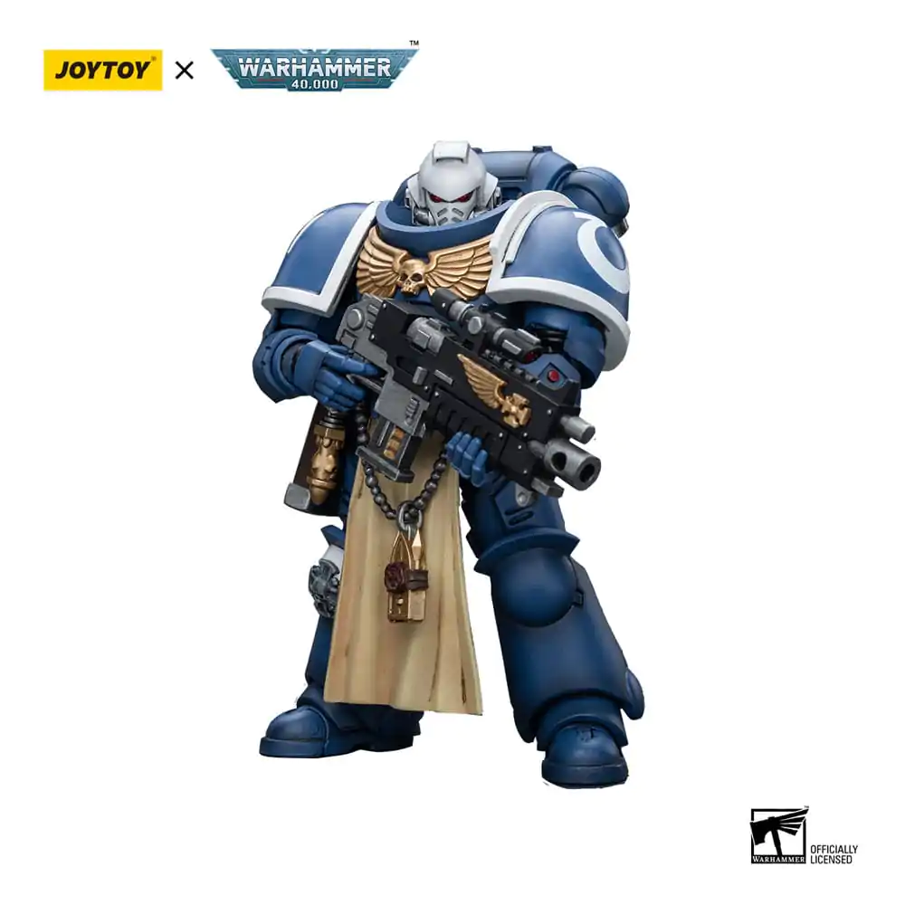 Warhammer 40k Figurka Akcji 1/18 Ultramarines Sternguard Veteran z Bolt Rifle 12 cm zdjęcie produktu