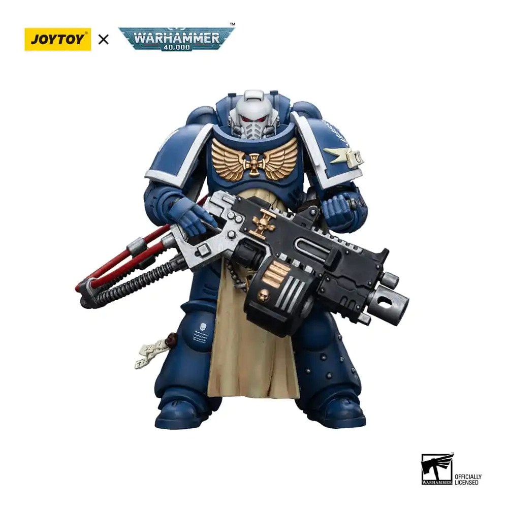 Warhammer 40k Figurka Akcji 1/18 Ultramarines Sternguard Veteran z Ciężkim Bolterem 12 cm zdjęcie produktu