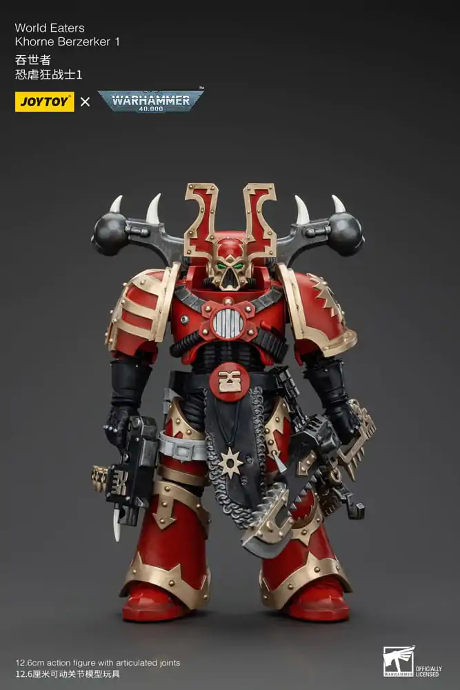 Warhammer 40k Figurka Akcji 1/18 World Eaters Khorne Berzerker 1 13 cm zdjęcie produktu