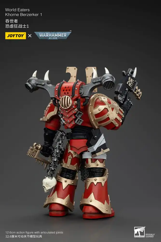 Warhammer 40k Figurka Akcji 1/18 World Eaters Khorne Berzerker 1 13 cm zdjęcie produktu