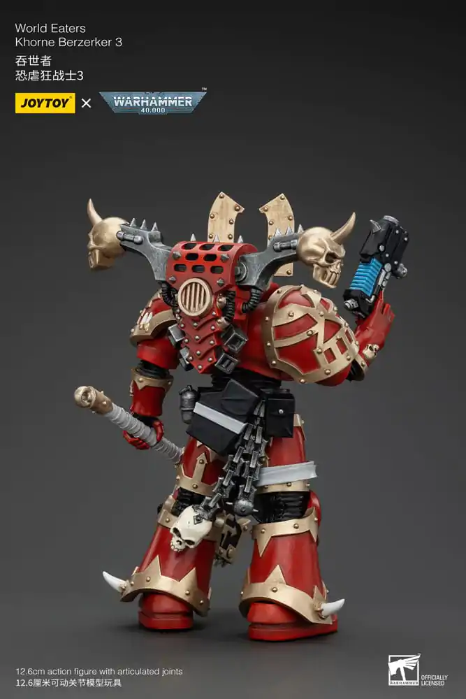 Figurka akcji Warhammer 40k 1/18 World Eaters Khorne Berzerker 3 13 cm zdjęcie produktu