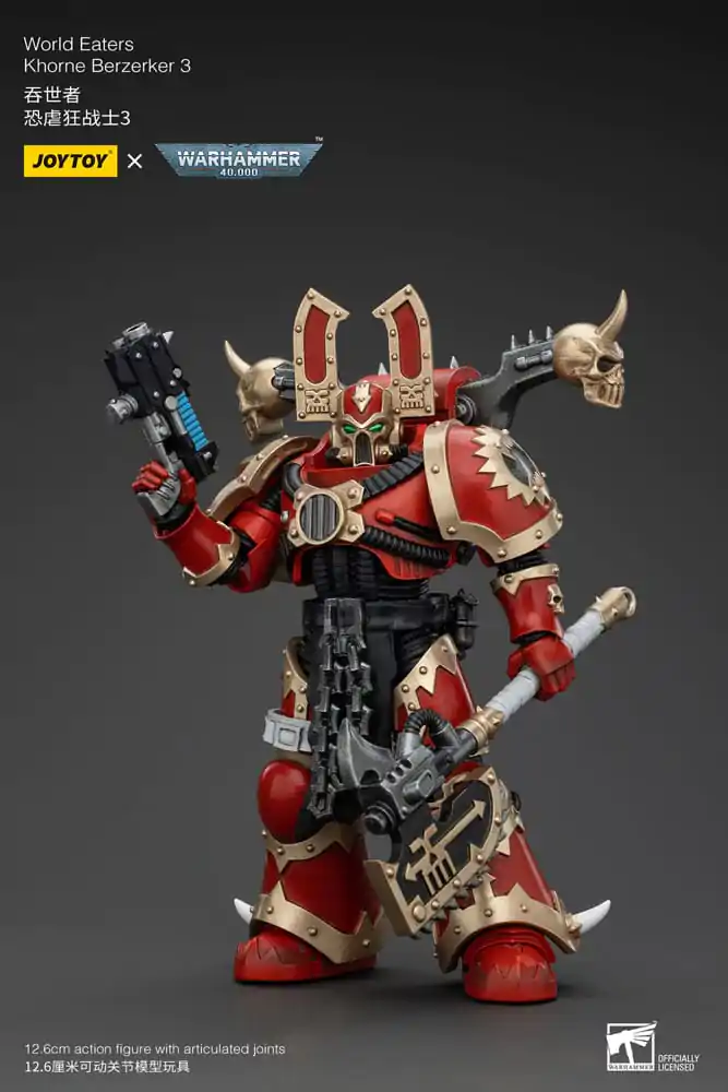 Figurka akcji Warhammer 40k 1/18 World Eaters Khorne Berzerker 3 13 cm zdjęcie produktu