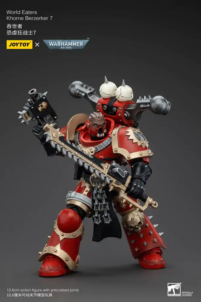 Warhammer 40k Figurka Akcji 1/18 World Eaters Khorne Berzerker 7 13 cm zdjęcie produktu