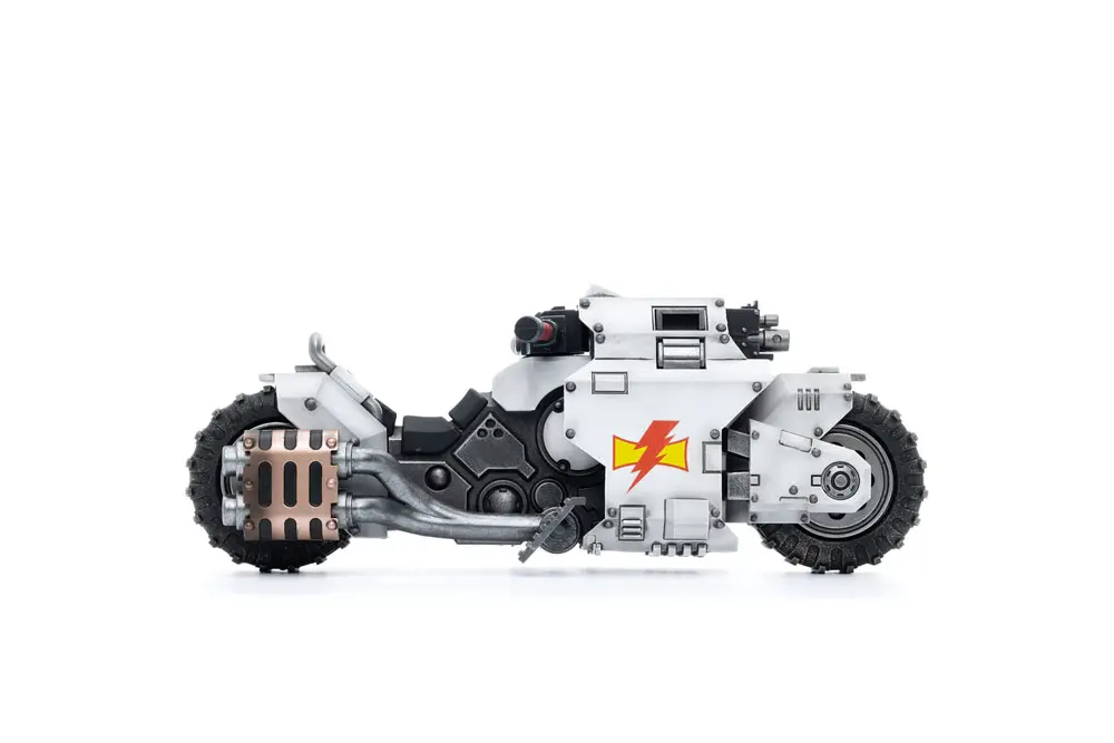 Warhammer 40k Vehicle 1/18 White Scars Raider-pattern Combat Bike 22 cm zdjęcie produktu