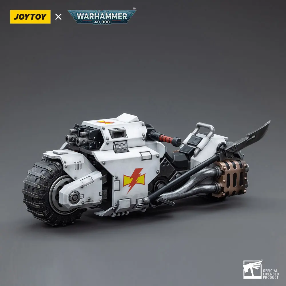Warhammer 40k Vehicle 1/18 White Scars Raider-pattern Combat Bike 22 cm zdjęcie produktu