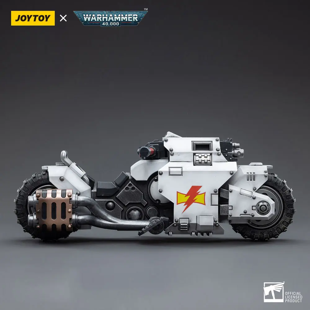 Warhammer 40k Vehicle 1/18 White Scars Raider-pattern Combat Bike 22 cm zdjęcie produktu