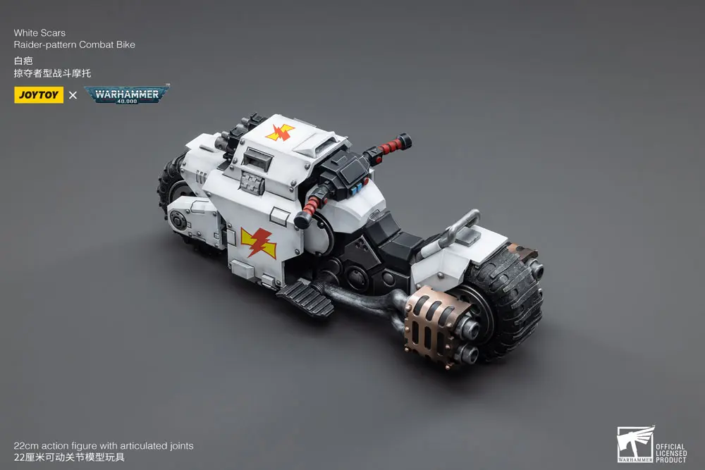Warhammer 40k Vehicle 1/18 White Scars Raider-pattern Combat Bike 22 cm zdjęcie produktu