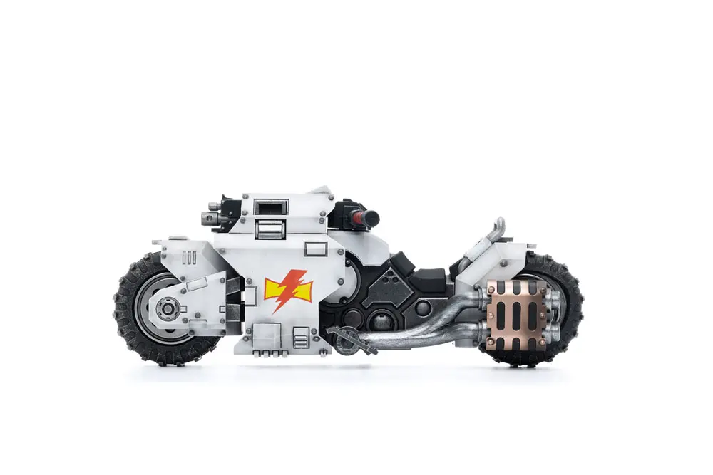 Warhammer 40k Vehicle 1/18 White Scars Raider-pattern Combat Bike 22 cm zdjęcie produktu