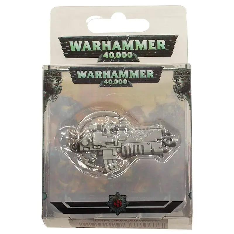 Warhammer 40K Metalowy brelok Bolter Metallic Finish zdjęcie produktu