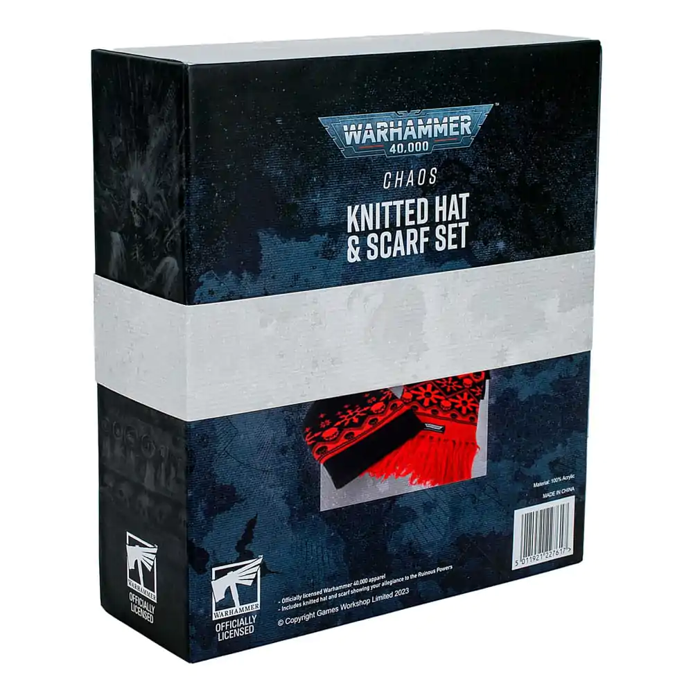 Warhammer 40K Zestaw Czapka & Szalik Chaos zdjęcie produktu