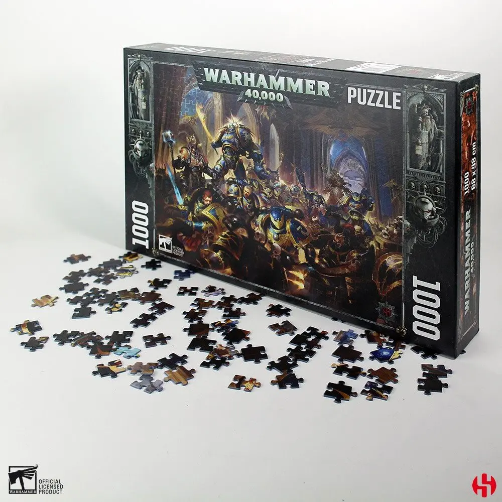 Warhammer 40K Puzzle Gulliman kontra Czarny Legion (1000 elementów) zdjęcie produktu