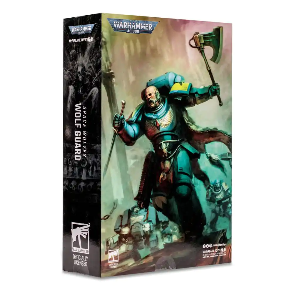 Figurka Warhammer 40k Action Figure Space Wolves Wolf Guard 18 cm zdjęcie produktu