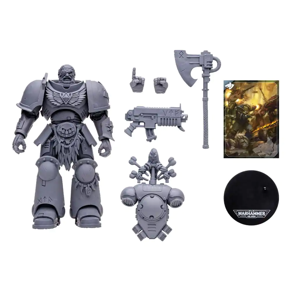 Warhammer 40k Figurka akcji Space Wolves Wolf Guard (Artist Proof) 18 cm zdjęcie produktu