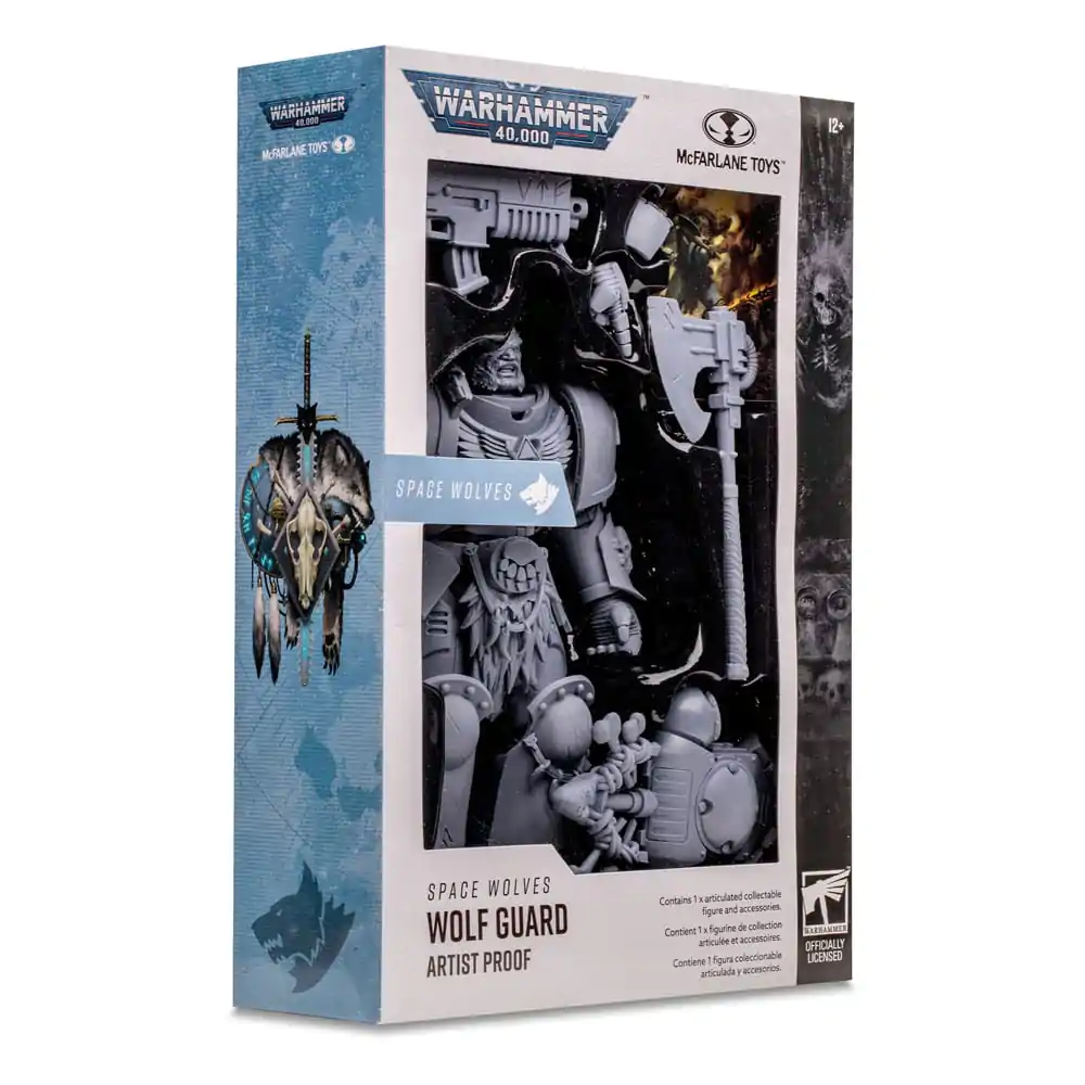 Warhammer 40k Figurka akcji Space Wolves Wolf Guard (Artist Proof) 18 cm zdjęcie produktu