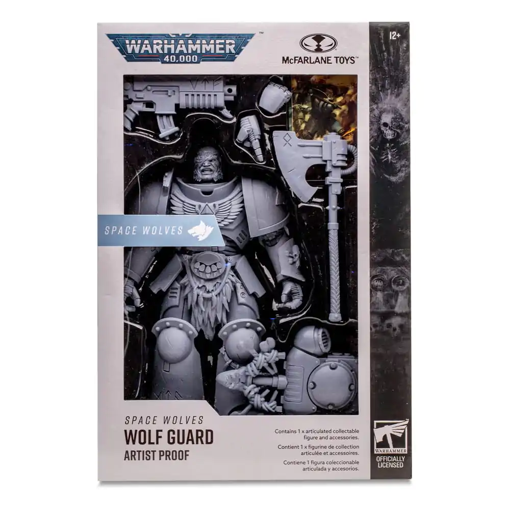 Warhammer 40k Figurka akcji Space Wolves Wolf Guard (Artist Proof) 18 cm zdjęcie produktu