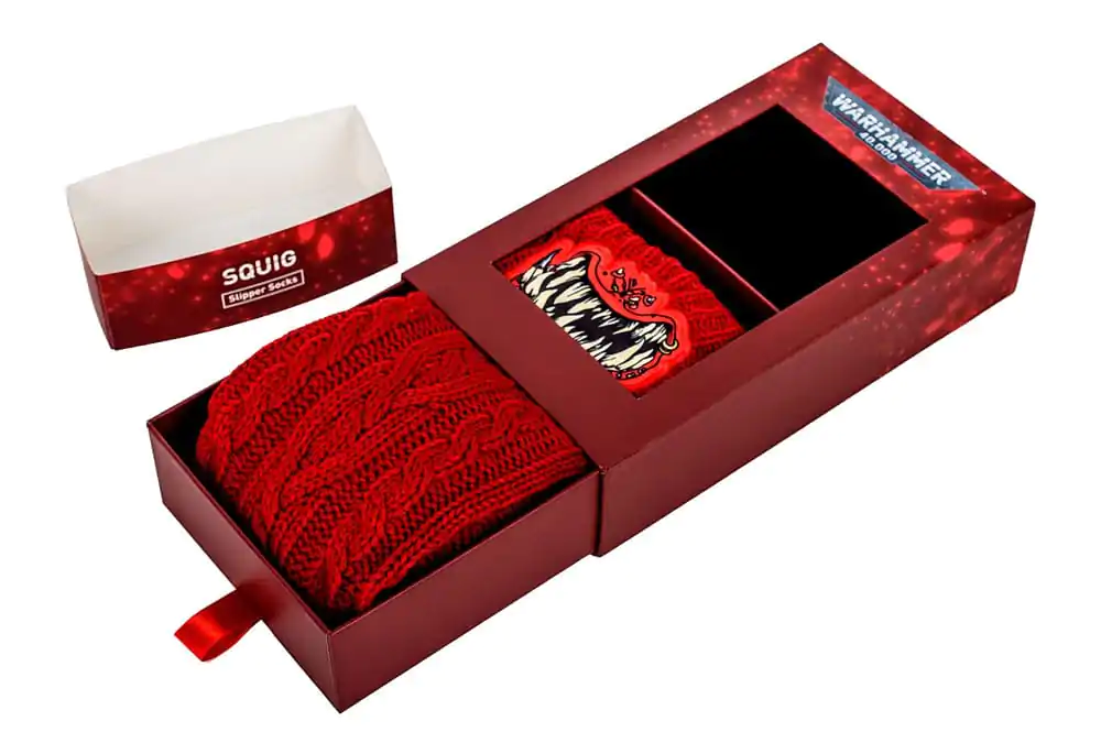 Warhammer 40K Skarpety Domowe Squig Czerwone zdjęcie produktu