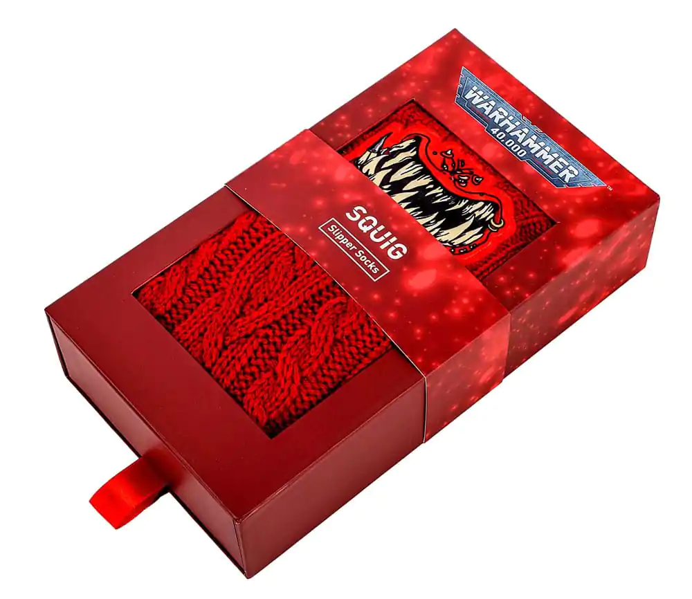 Warhammer 40K Skarpety Domowe Squig Czerwone zdjęcie produktu