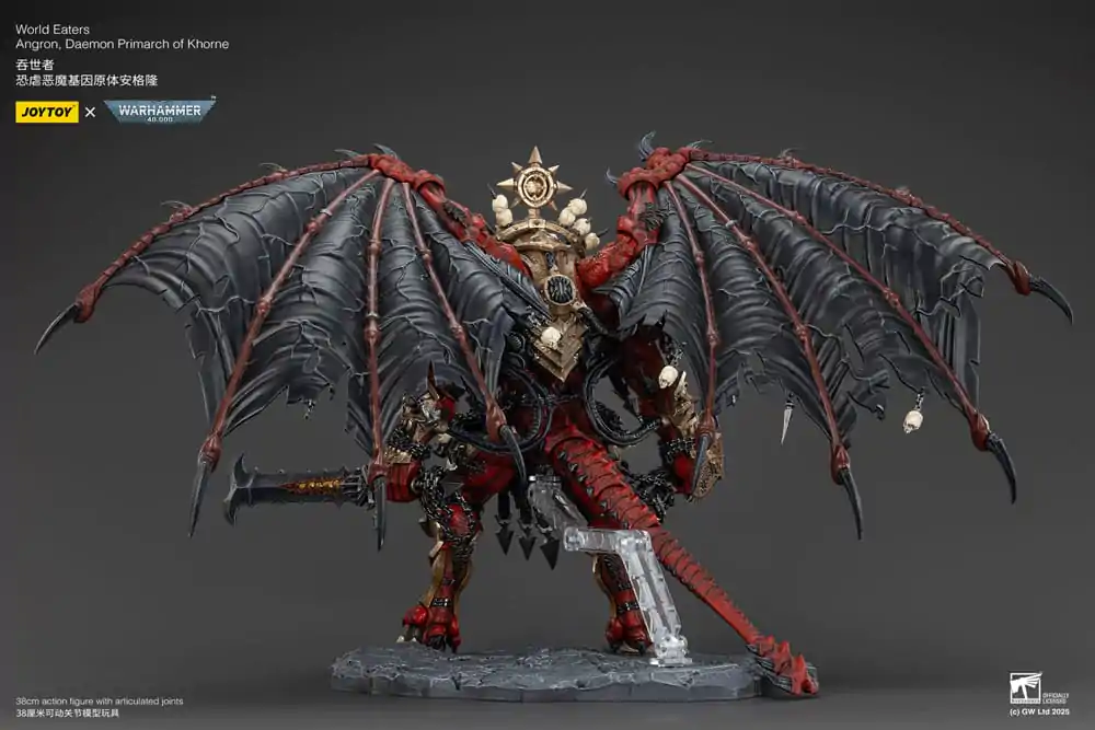 Warhammer 40k Figurka Akcji World Eaters Angron Daemon Primarch of Khorne 48 cm zdjęcie produktu