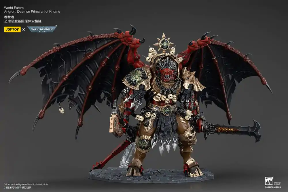 Warhammer 40k Figurka Akcji World Eaters Angron Daemon Primarch of Khorne 48 cm zdjęcie produktu