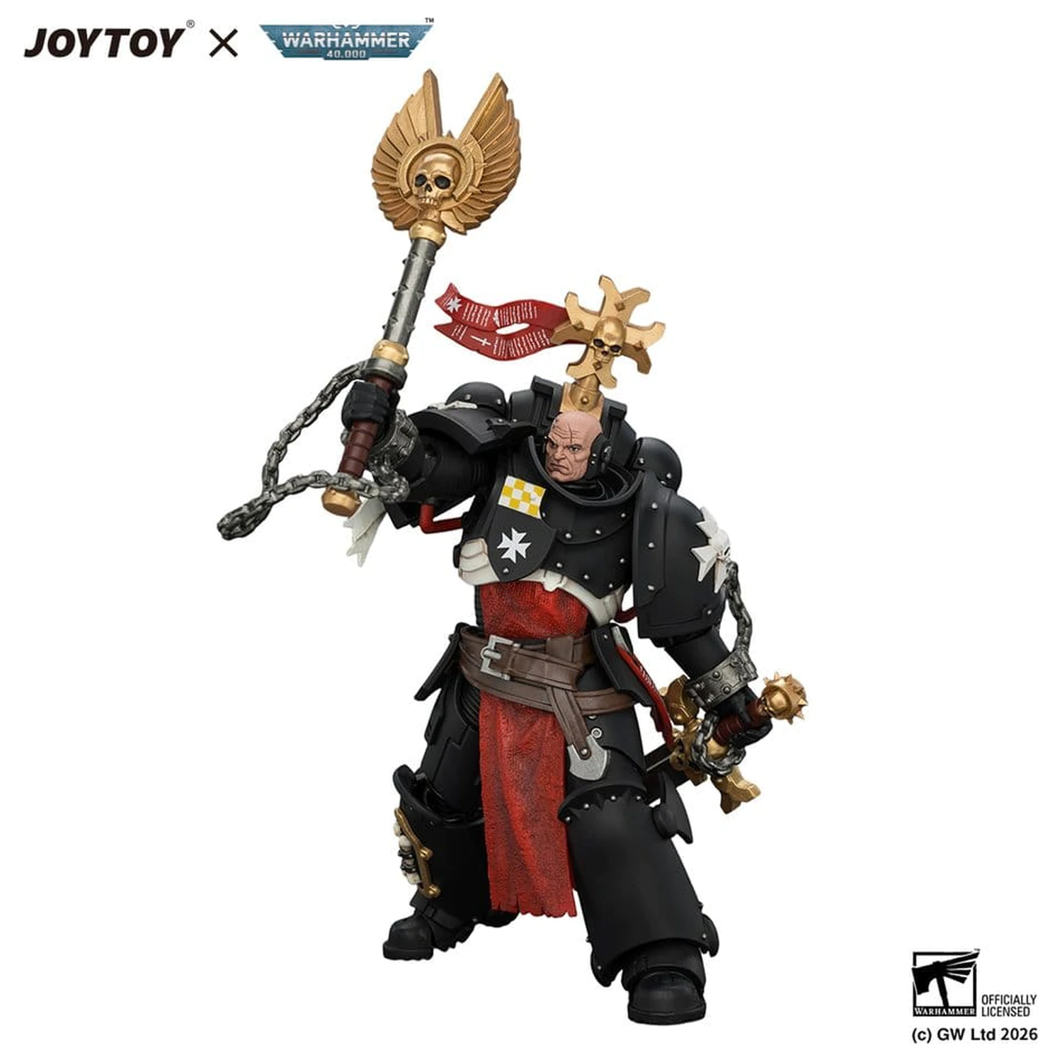 Warhammer Figurka akcji Black Templars Execrator 1 12 cm zdjęcie produktu